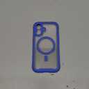 Diaclara Magnetic Designed for iPhone 16 Case, Full Body Rugged Case with Built-in Privacy Touch Sensitive Anti-Scratch Screen Protector, Upgraded [Full Camera Protection] (Ultramarine)