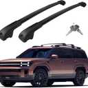 Roof Rack Cross Bars Compatible with Hyundai Santa Fe 2024-2026, Adjustable Aluminum Heavy Duty 300 LBS Anti-Theft Lock Cargo Carrier Rooftop Crossbar Accessories for Bike, Basket, Snowboard, Luggage