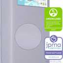 Dream On Me Starbright Breathable Fiber Crib and Toddler Mattress, Greenguard Gold Certified, Soft 3D Mesh Water & Stain Resistant Cover Periwinkle, 52"L x 28"W x 6"Th