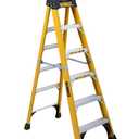 DeWalt 6-Foot Fiberglass Step Ladder, 500-Pound Load Capacity, Type IAA, DXL3810-06