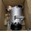 TadaMark Air Conditioner AC Compressor with Clutch Fit for Nissan for Pathfinder 4.0L 2005-2012, for NV1500 & NV2500 4.0L 2012-2021, for NV3500 4.0L 2012-2020, Replace for CO-10865JC