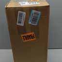 20" Tall Teal Blue Glass Vase Hand Blown Large Floor Glass Vase Home Decor, Pretty Modern Teal Blue Flowers Vases, Jarrones Grandes para Sala Elegantes, Large Vases for Living Room Wedding Decor