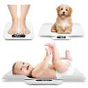TIPRE Baby Weight Scale, Infant Scale with Detachable Tray, Pet Scale for Cat Dog, Multiple Weighing Scale for Toddler, Children, Pet and Adult AutoRotation LED Screen, Up to 400lb/180kg