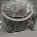 Elite Gourmet NOODLE EXPRESS Hot Pot, Prepare Ramen, Rice, Soups, Stews, Boil Water, Stainless-Steel Interior, Glass Lid, High/Low/Off Settings, Grey (1.3 Quarts)