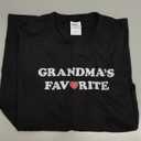 Grandma's Favorite (with red Heart) T-Shirt S