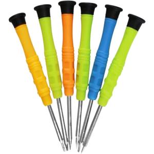 Screwdriver Set 20pcs Cross/Slotted Screwdriver Precision Manual Phone Dismantling Tool Watch Repair Tool for Sewing Machine And Household(Cross 1.2)