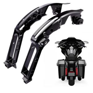 Mudguard Support Bracket for Harley Touring 2014-2025 Rear Fender Support Kit Replaces 90201206, For Electra Glide Road Glide Street Glide Road King CVO, Easy Bolt On Installation, Glossy Black