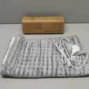 Deepsoon Heating Pad,Electric Heating Pads for Back,Neck,Abdomen,Moist Heating Pad for Shoulder,Knee,Arms,Legs,Dry/Moist Heat & Auto Shut Off,Christmas Gifts for Men and Women,Light Gray,24x20 Inch