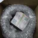 ChefSofi Mortar and Pestle Set - 6 Inch - 2 Cup Capacity - Unpolished Heavy Granite for Enhanced Performance and Organic Appearance - Included: Anti-Scratch Protector