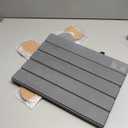 Stone Dish Drying Mat For Kitchen Counter - Fast-Drying 24"(L)16"(W) Collapsable Diatomaceous Mat With Four Matching Stone Coasters - Versatile Stone Drying Mat for Cups, Dishes, Bottles