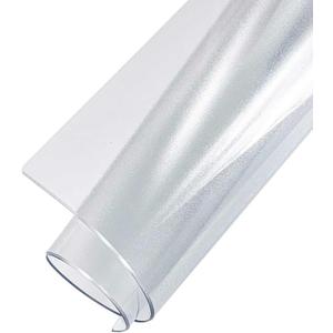 Clear Desk Mat for Home and Office 60x120cm 70x140cm 80x160cm 90x150cm 100x200cm Frosted PVC Chair Mat 2mm Thick Anti-Slip Computer Desk Mat for Indoor Hallway Kitchen Living Room(35.4x74.8in/90x190cm