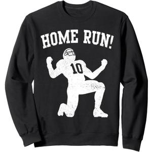 Football Funny Women's Gift Sweatshirt, Grey, Large