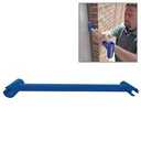 Upgraded 4 in 1 Door Hinge Adjustment Tool with Thread, Multi-Size Universal Door Gap Adjustment Tool for Residential & Commercial, Durable Hinge Gap Adjusting Wrench for Door Cabinet Alignment