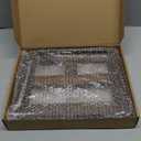 Adjustable Wooden Bible Stand Carved Bible Holder Missal Stand Book Display for Reading Folding Religious Prayer Wooden Holy Book Holder 12.99 x 10.04 Inches(Dark Brown)