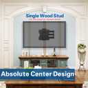 Mounting Dream Full Motion TV Wall Mount, Swivel and Tilt TV Mount with Single Arm Designed for 17-39 inch TV up to 60 lbs, Max VESA 200x200mm, MD2413-S-X1