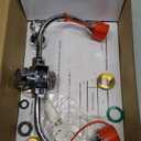 Eyewash Station  Faucet Mounted Emergency Eye Wash Unit for Sink Attachment, Eye Flush Shower for First Aid Safety