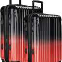 Luggage Set, 20 Inch Carry on Luggage, 24 Inch Checked Luggage Lightweight Hardside Suitcase With Spinner Wheels, TSA Lock, 2-Piece Set