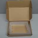 Acrylic Display Risers 8 Pcs - Clear Acrylic Shelves & Display Stand, Rectangular Risers for Cupcake, Retail & Desktop, 4 Sizes (7", 8", 9")