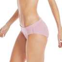 Hanes Women's Organic Cotton Panties Pack, ComfortSoft Underwear, 6-Pack (XL)