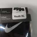 Nike Boys' Dri-FIT Essentials Micro Solid 3-Pack Boxer Briefs (Black/Dark Grey)