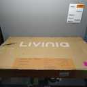 Livinia Aslan 47" Malaysian Oak Rectangular Wooden Dining Table/Solid Wood Kitchen Desk (Walnut)