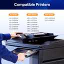 TN760 Toner Cartridge and DR730 Drum Unit Replacement for Brother TN 760 TN-760 TN730 DR-730 Compatible with MFC-L2710DW MFC-L2750DW HL-L2370DW DCP-L2550DW Printer (2 Toners, 1 Drum Unit, 3 Pack)