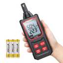 Noyafa Thermometer and Hygrometer, Digital Thermometer Hygrometer Monitor with Ambient Temperature, Relative Humidity, Max/Min, Data Hold, LED Backlight for Indoor, Outdoor, HVAC and Agriculture