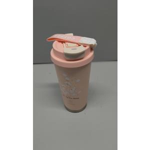 [2IN1 LID] Travel Mug,Coffe mug,Coffe cup,Ceramic coating Lined,316 Stainless Steel,BPA Free,Vacuum Insulated Tumbler for Water, Iced Tea or Coffee, Smoothie and More (Bell OrchidPink, 18 Ounces)