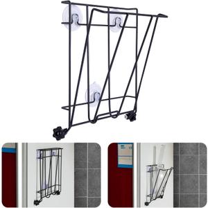 Ice Scoop Holder Foldable, Metal Heavy Duty Ice Maker Scoop Holder for Ice Maker Kitchen Freezer Bar Party Wedding, Large Capacity, Easy Clean (Large)