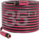35FT 5/8 Inch Hybrid Garden Hose - 600 PSI, Kink Resistant, All-Weather, Leak Proof - Outdoor Water Hose for Garden & Car Wash