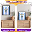 1 Pack T Shirt Frames for Wall Display, 11" x 14" Shadow Box, Wood Jersey Frame Display Case Depth of 1", T-Shirt Frames with 98% UV Protection Acrylic, Display Case for Shirts, Jerseys