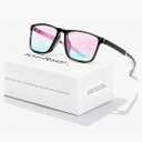 KHIRHF Color Blind Glasses for Men, Color Vision Deficiency Correcting & Enhancing Glasses for Red-Green Colour Blindness | Indoor & Outdoor Use