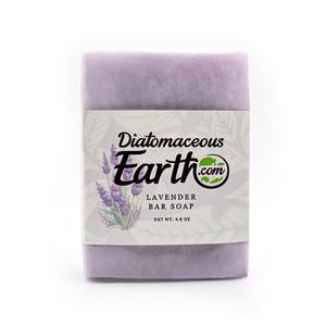 Diatomaceous Earth Lavender Soap Bar, 5 Ounces