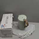 MOKKOM Automatic Nut Milk Maker, 20 oz Soy Milk Maker, Homemade Almond, Oat, Coconut, Soy, Plant-Based Milk and Dairy Free Beverages, Almond Milk Maker with Delay Start/Boild Water/Self Clean - Green