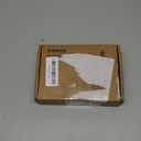 HOLKIE Caster Wheels 2 inch with No Brake Casters Set of 4, Threaded Stem 3/8" -16 x 1 (Diameter 3/8", Length 1") Swivel Set of 4 Heavy Duty Castors Black