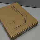 LED Magnifier Desk Lamp with Stand and Clamp, 3 Color Modes & Step less Dimming 5-Diopter Glass Lens, Adjustable Swivel Arm - Magnifying lamp for Close Work, Repair, Crafts, Reading