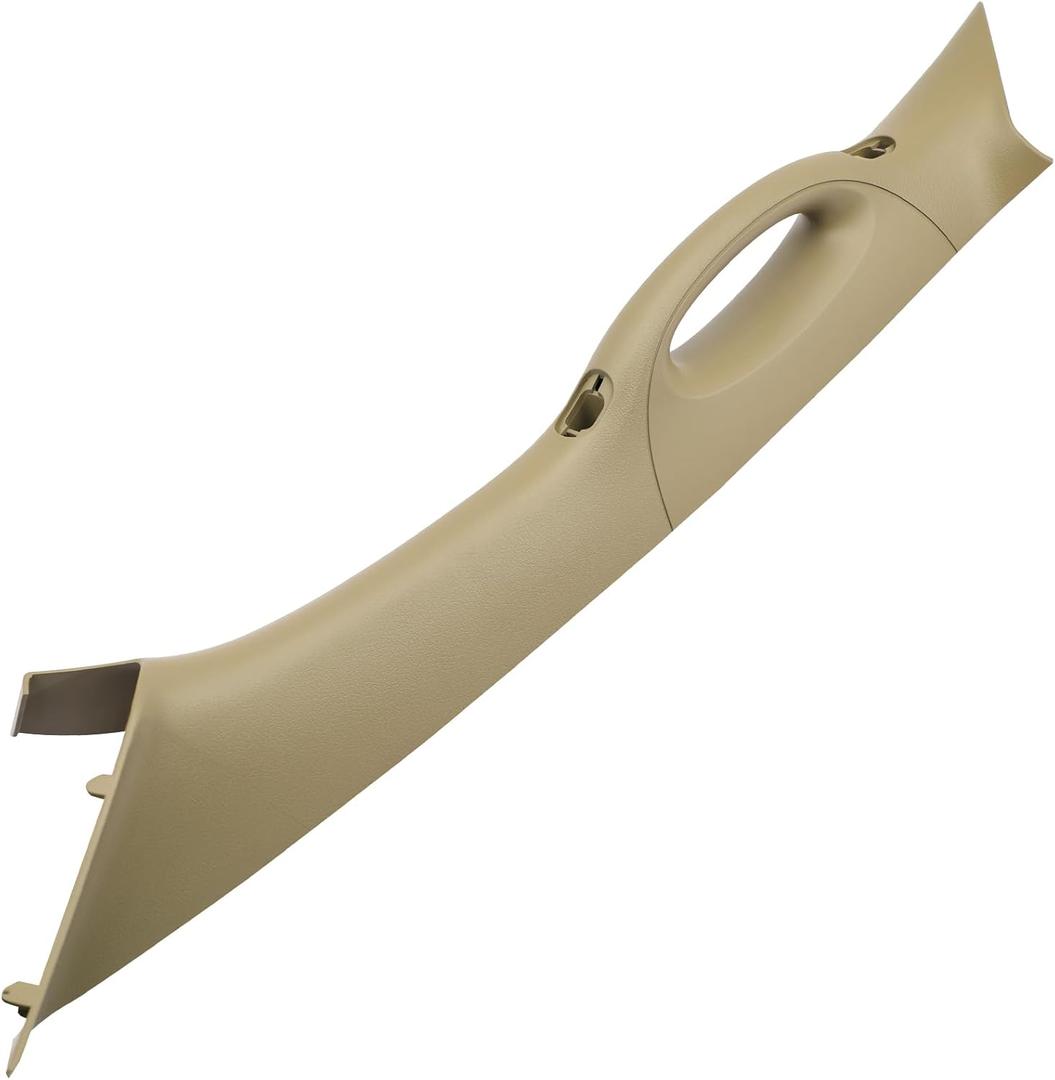 A Pillar Interior Trim Handle Fit for Ford F-150 2004-2008, Fit for Lincoln Mark LT 2006-2008,4L3Z1503598AAC (Right Passenger Side) (Beige)