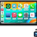 Car Radio Stereo for Jeep Wrangler JK 2007-2018,Android 15 Touch Screen CarPlay Android Auto Bluetooth GPS Navigation 2+64G Head Unit with Backup Camera