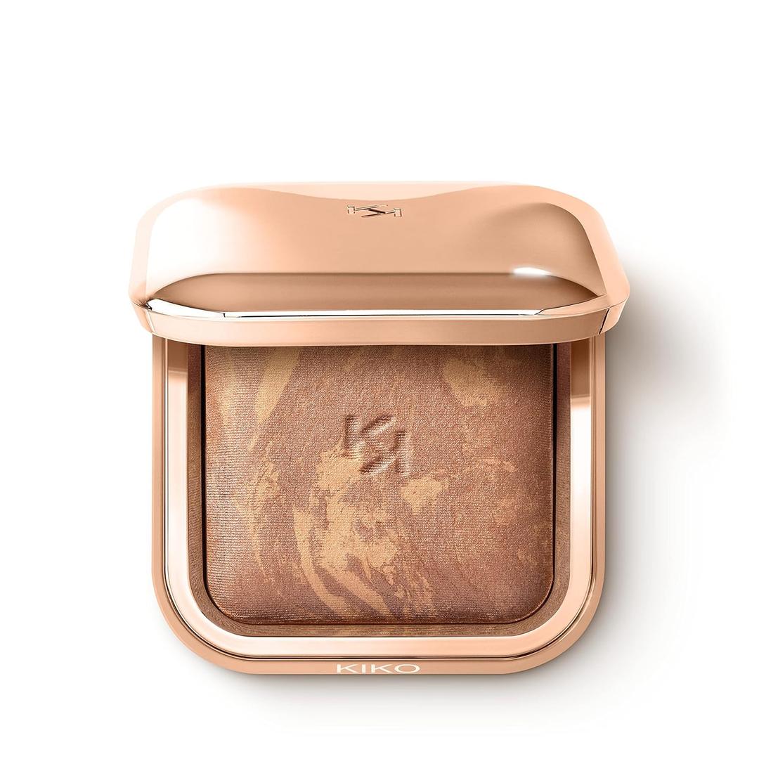 KIKO Milano Silky Glow Baked Bronzer | Silky Textured Baked Bronzer (02 Terracotta)