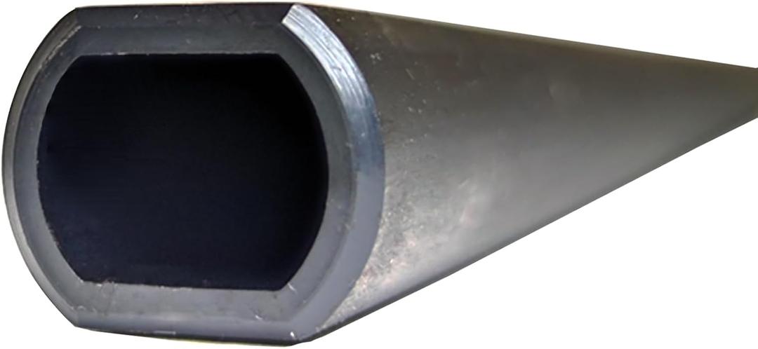 18" Length 3/4" Double D Inside 1" Outside Hollow Steering Tube Fully Machined DD Style Shaft