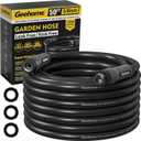 50ft Polyurethane Garden Hose, 5/8 in Lightweight Flexible Water Hose with Swivel Fittings, All-Weather, No-Kink Memory, Commercial Duty, Perfect for Home and Commercial Applications