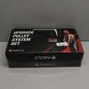 Mikolo Upgraded Weight Lift Pulley System - LAT Pulley Attachments with Adjustable Length Cable for Full Body Training, Home Gym Set