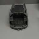 Shower Foot Scrubber, Feet Scrubbers, Exfoliating Foot Massager Slipper, Silicone Shower Easy Scrubber Cleaning, Gray