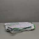 Foldable Drying Rack Clothing, 3-Tier Portable Clothes Drying Racks for Indoor & Outdoor, Anti-Rust Compact Laundry Rack Collapsible, White 28" D x 10" W x 35" H