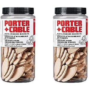 Porter Cable 5562 Plate Joiner Biscuits Size 20, 2 Pcs