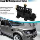 X AUTOHAUX RVH000095 Front Air Suspension EAS Valve Block Transfer Valve for Land Rover LR3 2005-2009 for Land Rover LR4 2010-2016 for Land Rover Range Rover Sport 2006-2013