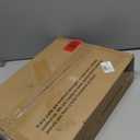 Small White Standing Rolling Desk - 24 Inch Portable Mobile Stand Up Kids Desk Adjustable Height with Wheels for Small Spaces, Couch Laptop Desks Side End Table for Home Office, White (23.6")