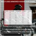 TIGER MOTO Motorcycle Armored Hoodie for Men & Women, CE-Approved Powersports protective jackets For Street Riding, Lightweight Long Sleeve Hoodies, Premium Gift For Bikers, US, Alpha, 4X-Large, Floro (Yellow)