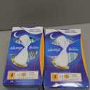 Always Infinity Feminine Pads for Women, Flexfoam Pads with Wings, Size 4, Overnight Absorbency, Unscented, 78 Count (3 Packs of 26)