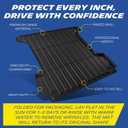 MICHELIN Truck Bed Mat for 2009-2026 Ram 1500/2019-2024 RAM 1500 Classic Short Bed 5.7 FT / 67.4" Only (Not Fit RamBox), All-Weather Truck Bed Liner, Custom Fit, Durable TPE, Bedliner, Non-Slip
